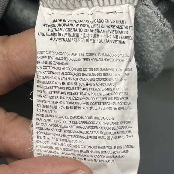 Vans El Sole Hoodie Off The Wal Gray Pullover Hoodie S - Picture 6 of 10